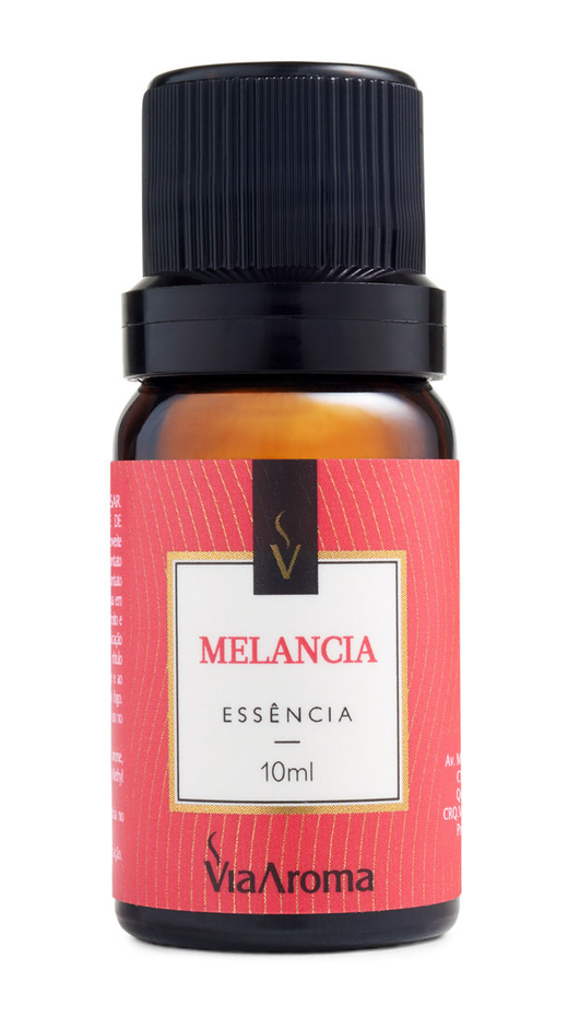 Embalagem de Essência 10ml Clássica Melancia, da marca Via Aroma
