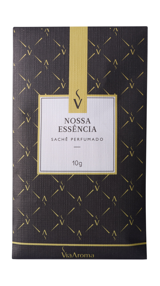 Embalagem de Sachê 10g Clássica Nossa Essência, da marca Via Aroma